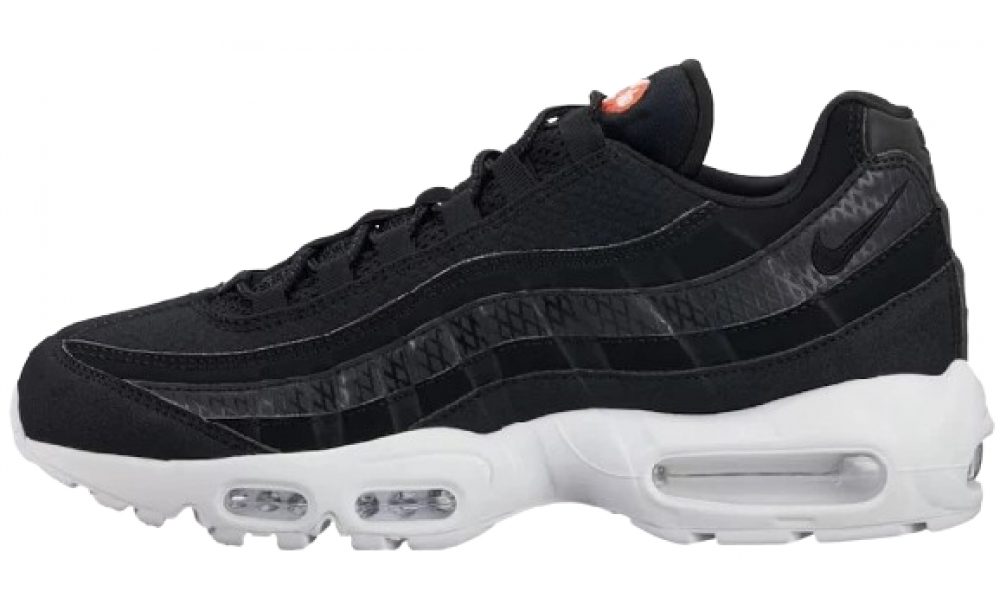 Nike Air Max 95 Corteiz Black White Team Orange